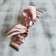 BowLux Elastic Scrunchie Band For Apple Watch Multiple Colors Available — Satin Elegance: Crafted from smooth satin-finish polyester for a luxurious feel and look.