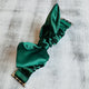 BowLux Elastic Scrunchie Band For Apple Watch Multiple Colors Available — Satin Elegance: Crafted from smooth satin-finish polyester for a luxurious feel and look.