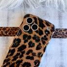 Rawr Mode MagSafe iPhone case with classic leopard print pattern by Fancy Bands
