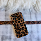 Rawr Mode MagSafe iPhone case with classic leopard print pattern by Fancy Bands
