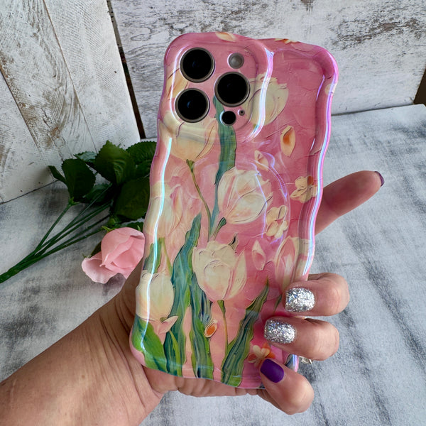 Tulip Whisper Wavy Luxe MagSafe Case