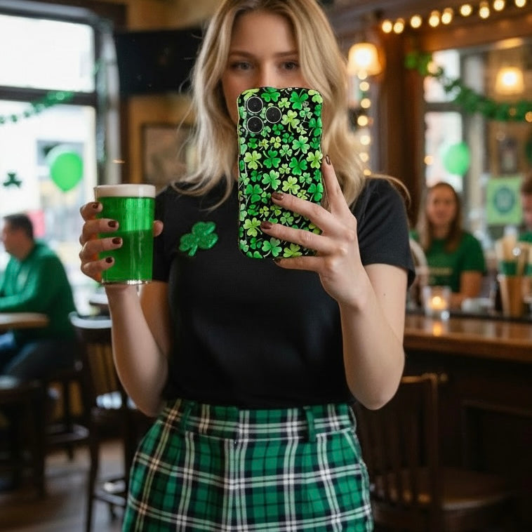 Shamrock case lifestyle