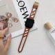 Canvas Couture Leather Band For Apple Watch Multiple Colors Available — Sleek & Stylish Design: Introducing our Leather/Canvas Apple Watch Band with side stitching.
