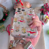 Video: Vintage Christmas scrunchie wrist strap worn on the wrist with the matching Santa and reindeer iPhone case hanging from the clasp