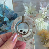 Harvest Grace vintage floral pattern MagSafe phone grip ring and stand compatible with iPhone and Samsung