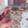 Video: the Deck Yourself in Bows & Holly matching set, grip ring snapped onto the case, scrunchie worn on the wrist and the phone hanging from the strap