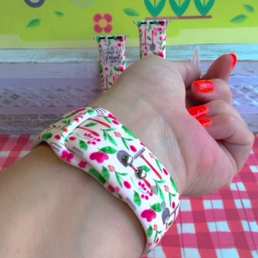 Crazy Plant Lady Apple Watch Band | Garden Plant Mom Strap – Fancy