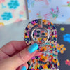 Zero Woofs Given Hold It Fancy MagSafe grip ring with a colorful illustrated dog print design from Fancy Bands