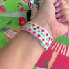 Video: Tinsel & Stardust Samsung Galaxy Watch band worn on the wrist, then both straps shown on a jewelry box