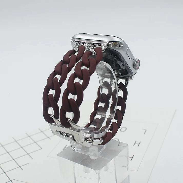 GlamourChain Resin Link Band For Apple Watch Multiple Colors Available