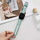 Canvas Couture Leather Band For Apple Watch Multiple Colors Available — Sleek & Stylish Design: Introducing our Leather/Canvas Apple Watch Band with side stitching.