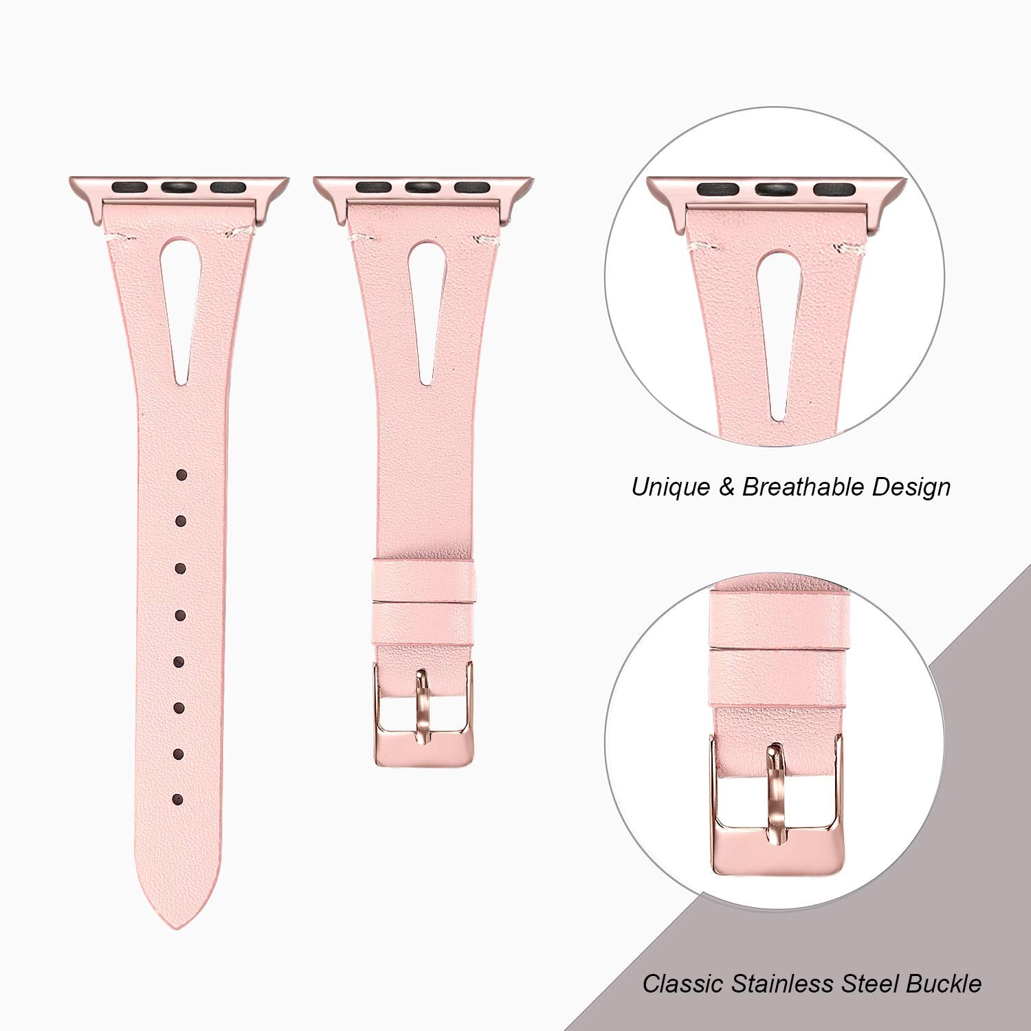Mornex Genuine Leather Replacement Band For Fitbit Tanzania