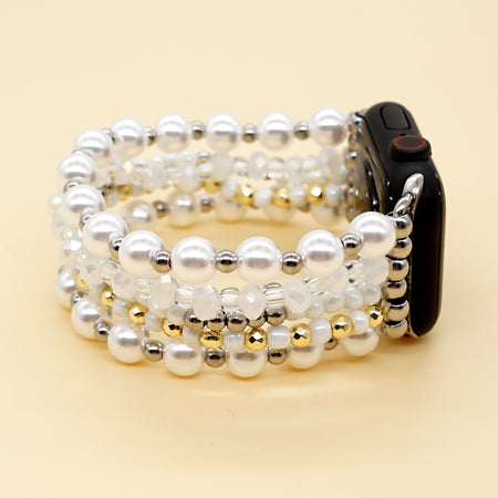 Faux Pearl Apple Watch® Watchband NWOT Amazon.com: V-MORO Compatible with Apple Watch Band Pearl  main image 3
