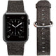 Solid Sparkly Glitter Leather Band For Apple Watch Multiple Colors Available