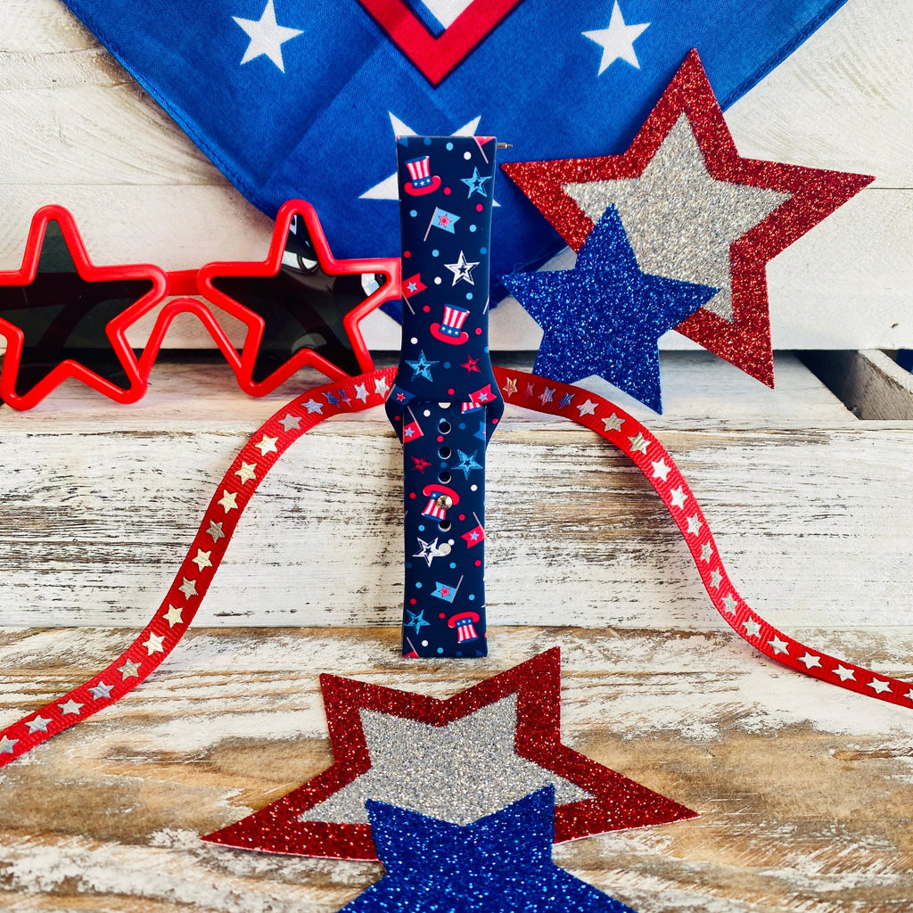American Fanciness Print Silicone Band For Samsung Watch - Fancy Bands 