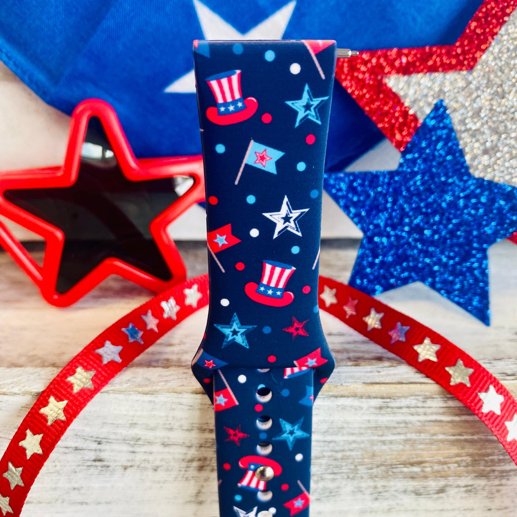 American Fanciness Print Silicone Band For Samsung Watch - Fancy Bands 