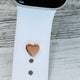 Band Charms 1pc. Heart Multiple Colors Available