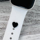 Band Charms 1pc. Heart Multiple Colors Available