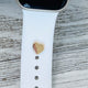 Band Charms 1pc. Heart Multiple Colors Available