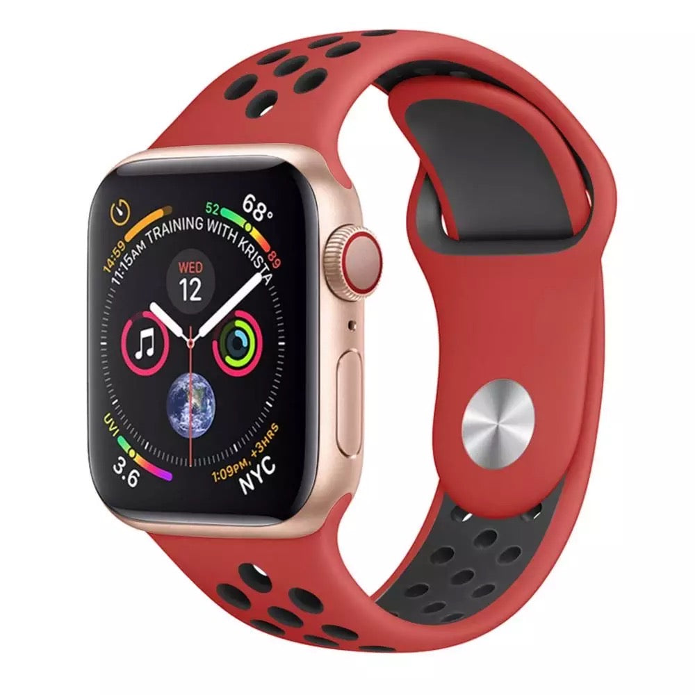 Sport Silicone Band For Apple Watch Multiple Colors Available – Fancy Bands