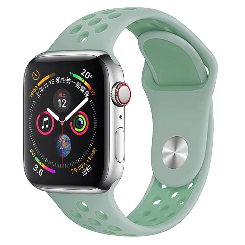 Sport Silicone Band For Apple Watch Multiple Colors Available
