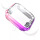 Tie Dye Flexible Case With Screen Protector For Apple Watch Multiple Colors Available — Made from soft and durable TPU,soft and flexible, no smell and no deformation.
