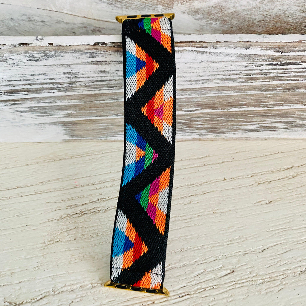 Boho Stretchable Elastic Band For Apple Watch Multiple Colors Available - Fancy Bands 