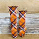 Fancy Plaid Print Silicone Band For Apple Watch Multiple Colors Available - Fancy Bands 