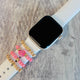Band Bling 4pc Stack Beaded Glitter Heart Multiple Colors Available