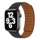 Magnetic Leather Link Band For Apple Watch Multiple Colors Available — High-Quality Leather: Made from premium, soft, and breathable leather, this Apple Watch band is available in a variety of colo...