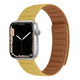 Magnetic Leather Link Band For Apple Watch Multiple Colors Available — High-Quality Leather: Made from premium, soft, and breathable leather, this Apple Watch band is available in a variety of colo...