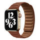 Magnetic Leather Link Band For Apple Watch Multiple Colors Available — High-Quality Leather: Made from premium, soft, and breathable leather, this Apple Watch band is available in a variety of colo...
