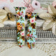 Vintage Floral Print Silicone Band For Apple Watch Multiple Colors Available