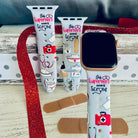 Fancy Scrubs Print Silicone Band For Apple Watch - Fancy Bands 