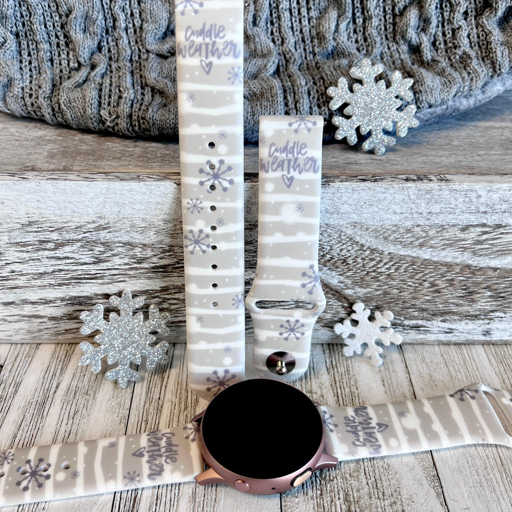 Cuddle Weather Print Silicone Band For Samsung Watch - Fancy Bands 