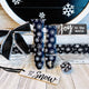 Black & White Snowflake Print Silicone Band For Apple Watch Two Colors Available - Fancy Bands 