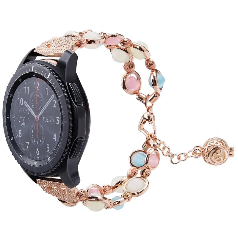 Luminous Beaded Bracelet Band For Samsung Watch Multiple Colors Available