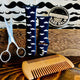 Dapper Mustache Print Silicone Band For Apple Watch Two Colors Available - Fancy Bands 