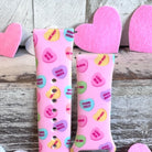 Conversation Hearts Print Silicone Band For Fitbit Versa 1/2 - Fancy Bands 