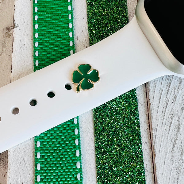 Band Charms 1pc. 4 Leaf Clover