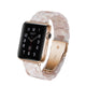 Luxurious Resin Link Band For Apple Watch Multiple Colors Available — Lighter than stainless steel metal band.Unique light and slim design makes the watch strap thinner more flexible.You will get t...