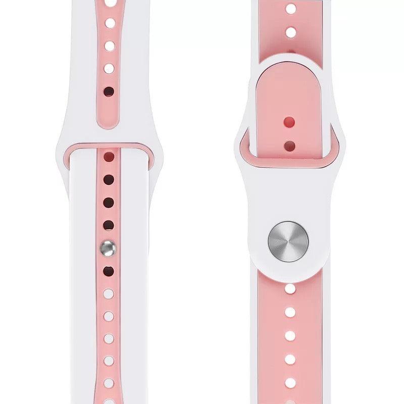 Breathable Sport Silicone Band For Apple Watch Multiple Colors Available - Fancy Bands 