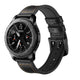 Solid Color Leather Silicone Lined Band For Samsung Watch Multiple Colors Available