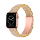 Luxurious Resin Link Band For Apple Watch Multiple Colors Available — Lighter than stainless steel metal band.Unique light and slim design makes the watch strap thinner more flexible.You will get t...