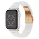 Luxurious Resin Link Band For Apple Watch Multiple Colors Available — Lighter than stainless steel metal band.Unique light and slim design makes the watch strap thinner more flexible.You will get t...