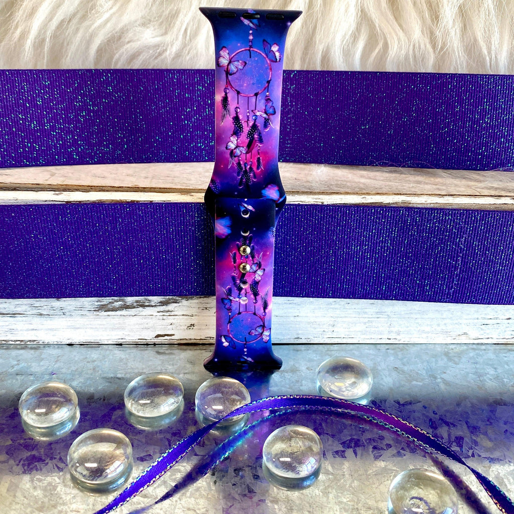 Dream Catcher Print Silicone Band For Apple Watch - Fancy Bands 