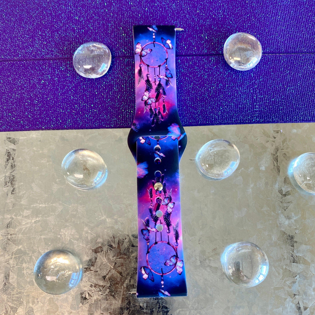 Dream Catcher Print Silicone Band For Fitbit Versa 1/2 - Fancy Bands 