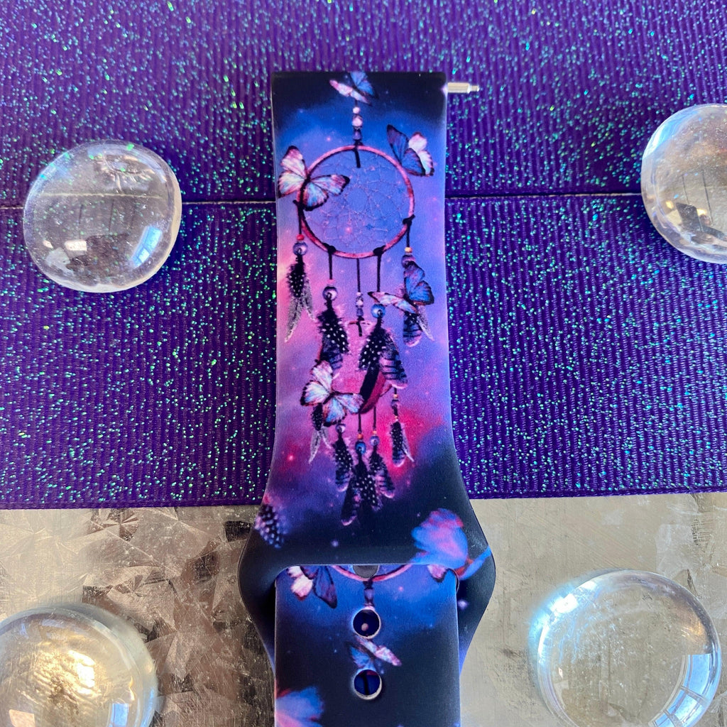Dream Catcher Print Silicone Band For Samsung Watch - Fancy Bands 