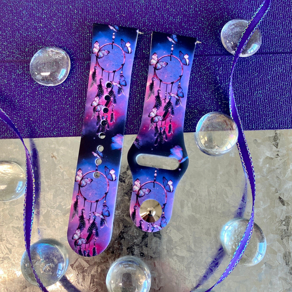 Dream Catcher Print Silicone Band For Fitbit Versa 1/2 - Fancy Bands 