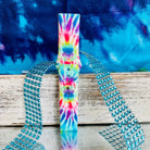 Blue Tie Dye Print Silicone Band For Samsung Watch - Fancy Bands 